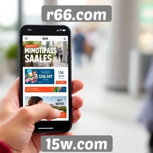 Experiência de usuário no r66.com é otimizada para dispositivos móveis