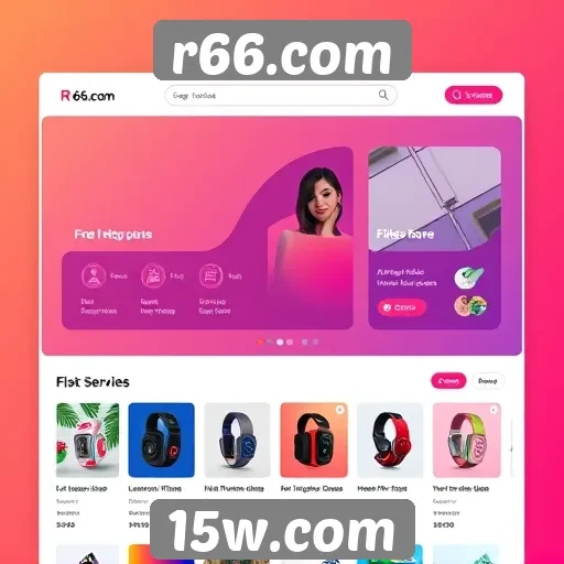 Avaliação da interface do usuário do r66.com